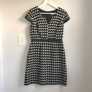 Shoshanna black & white dress